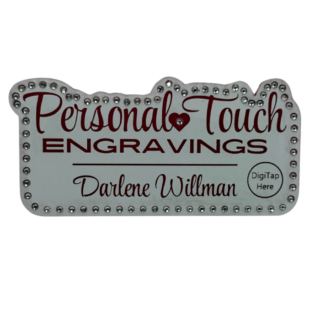 Bling DigiTap™ Name Badge