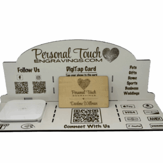 Custom Engraved Pay Station – Stylish, Functional & Built for Engagement